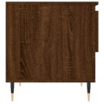vidaXL Konferenčné stolíky 2 ks hnedý dub 50x46x50 cm kompozitné drevo – Obrázok 8