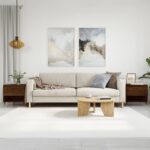 vidaXL Konferenčné stolíky 2 ks hnedý dub 50x46x50 cm kompozitné drevo