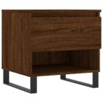 vidaXL Konferenčné stolíky 2 ks hnedý dub 50x46x50 cm kompozitné drevo – Obrázok 5