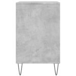 vidaXL Botník betónovo sivý 102x36x60 cm spracované drevo – Obrázok 5