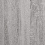 vidaXL Botník sivý dub sonoma 102x36x60 cm spracované drevo – Obrázok 9