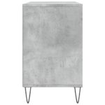 vidaXL Botník betónovo sivý 102x36x60 cm spracované drevo – Obrázok 5