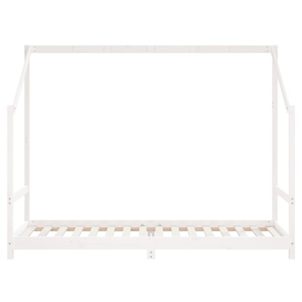 vidaXL Rám detskej postele biely 80x200 cm masívna borovica – Obrázok 4