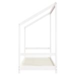 vidaXL Rám detskej postele biely 80x200 cm masívna borovica – Obrázok 5