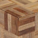 vidaXL Príručný stolík 40x40x45 cm recyklovaný tíkový masív – Obrázok 5
