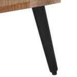 vidaXL Príručný stolík 40x40x45 cm recyklovaný tíkový masív – Obrázok 6