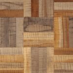 vidaXL Príručný stolík 40x40x45 cm recyklovaný tíkový masív – Obrázok 7