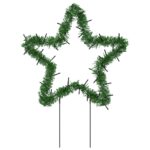 vidaXL Vianočná svetelná dekorácia s hrotmi 3 ks hviezda 50 LED 29 cm – Obrázok 6