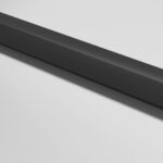 vidaXL Vnútorné dvere tenké čierne 93x201,5 cm tvrdené sklo a hliník – Obrázok 6