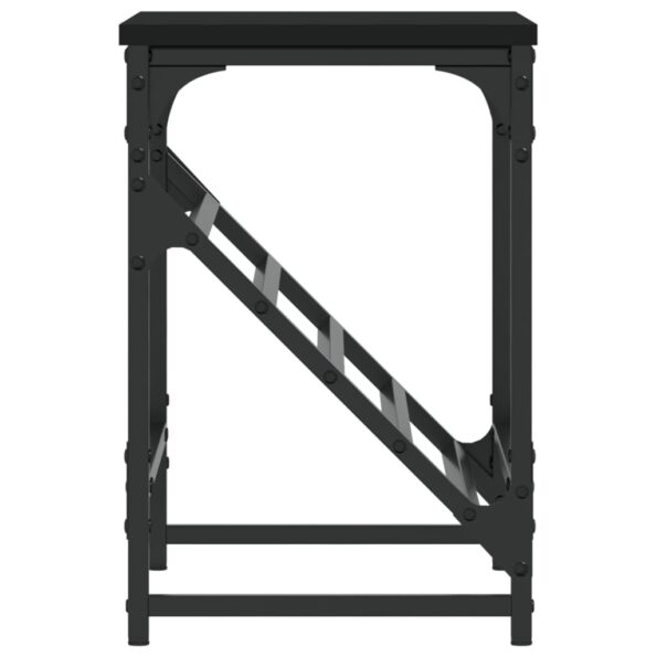 vidaXL Regál na topánky čierny 60x30x45 cm kompozitné drevo – Obrázok 5