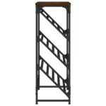 vidaXL Regál na topánky hnedý dub 90x30x85 cm kompozitné drevo – Obrázok 5