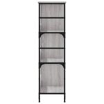 vidaXL Knižnica sivá sonoma 78,5x33x117,5 cm kompozitné drevo – Obrázok 5