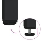 vidaXL Konzolový stolík hnedý dub 100x39x78,5 cm kompozitné drevo – Obrázok 9