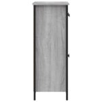 vidaXL Komoda sivá sonoma 70x30x80 cm kompozitné drevo – Obrázok 7