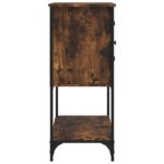 vidaXL Komoda dymový dub 100x36x85 cm kompozitné drevo – Obrázok 7