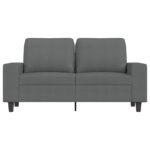 vidaXL 2-miestna pohovka tmavosivá 120 cm látka – Obrázok 3