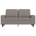vidaXL 2-miestna pohovka sivohnedá 120 cm látka – Obrázok 3