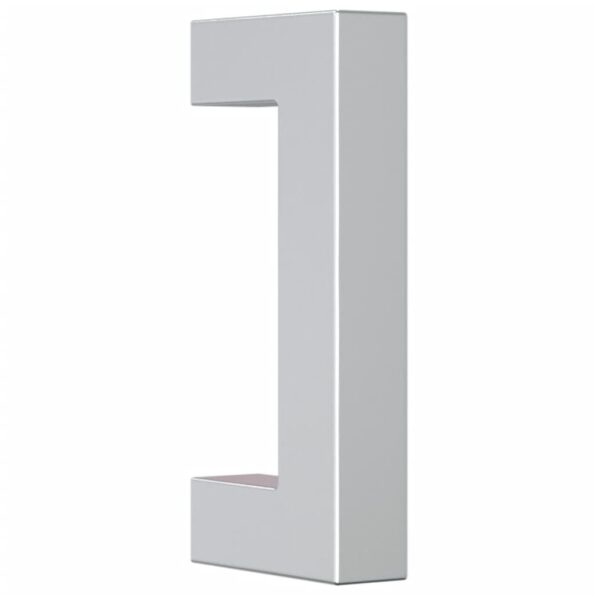 vidaXL Rukoväte na skrinku 20 ks strieborné 64 mm nehrdzavejúca oceľ – Obrázok 3