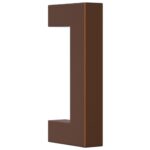 vidaXL Rukoväte na skrinku 20 ks bronzové 64 mm nehrdzavejúca oceľ – Obrázok 3