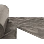 vidaXL Vrecia na odpadky so šnúrkami 250 ks čierne 60 l – Obrázok 5