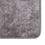 vidaXL Koberec umývateľný sivý 150x230 cm protišmykový – Obrázok 4
