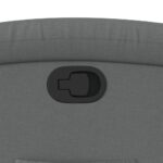 vidaXL Zdvíhacie a sklápacie kreslo tmavosivé látka – Obrázok 11