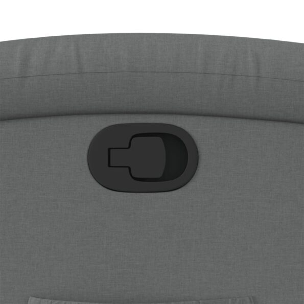 vidaXL Zdvíhacie a sklápacie kreslo tmavosivé látka – Obrázok 11