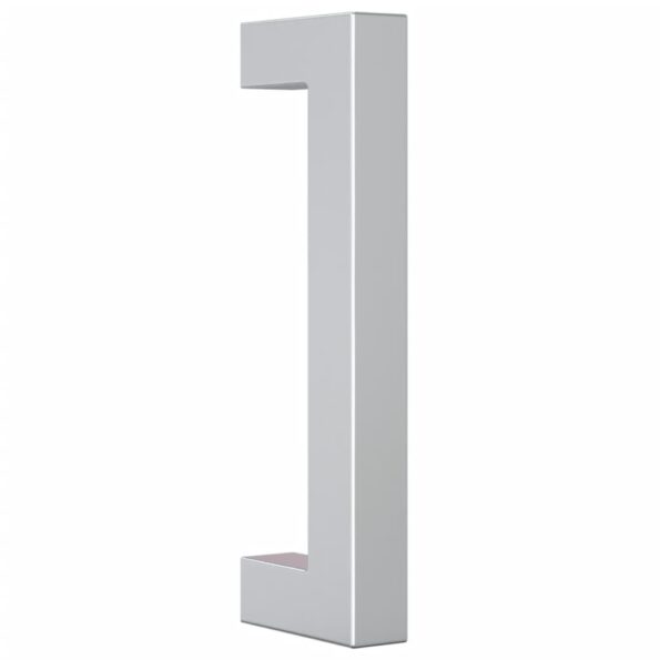 vidaXL Rukoväte na skrinku 10 ks strieborné 96 mm nehrdzavejúca oceľ – Obrázok 3