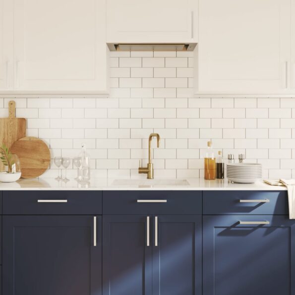 vidaXL Rukoväte na skrinku 10 ks strieborná 160 mm nehrdzavejúca oceľ – Obrázok 4