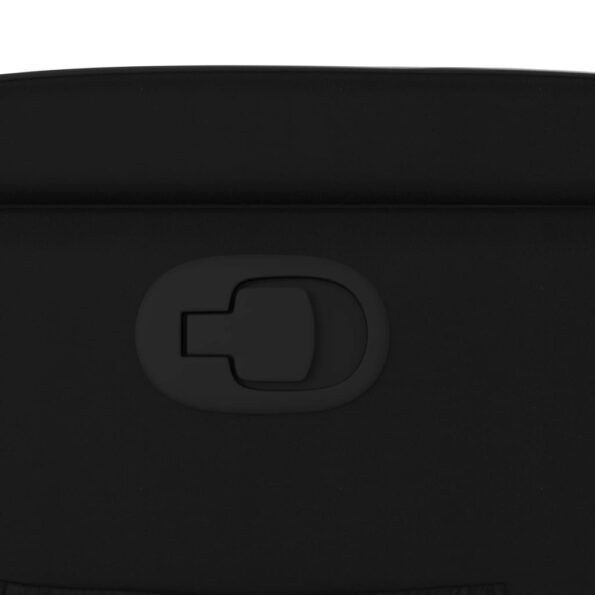 vidaXL Sklápacie kreslo, čierne, umelá koža – Obrázok 9