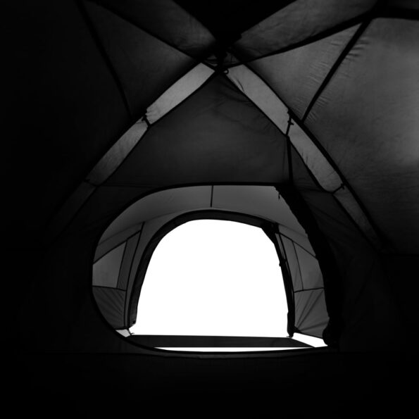 vidaXL Kempingový stan pre 4 osoby biely 300x250x132 cm 185T taffeta – Obrázok 9