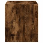 vidaXL Nočné skrinky so sklenenými dverami 2 ks dymový dub 35x37x42 cm – Obrázok 8
