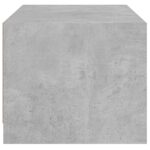 vidaXL Konferenčný stolík sklenené dvierka betónovo sivý 68x50x42 cm – Obrázok 7