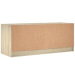 vidaXL TV skrinka so sklenenými dvierkami dub sonoma 102x37x42 cm – Obrázok 8