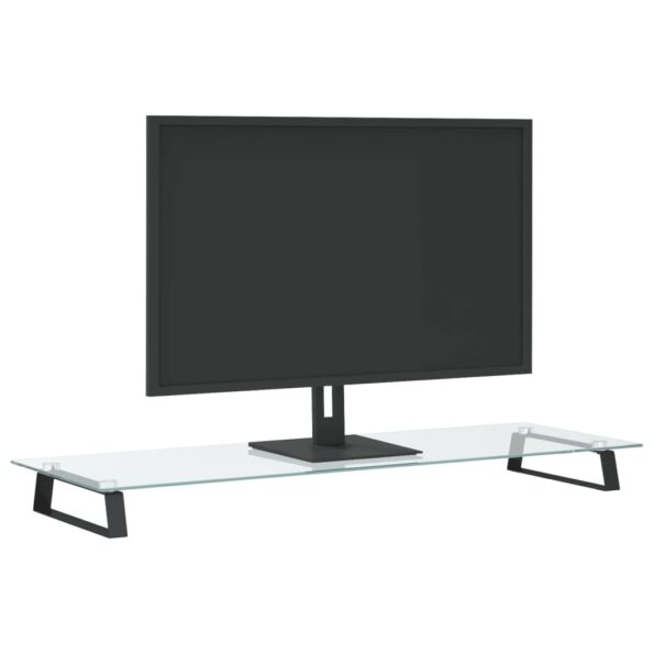 VXL8721012216501_g_en_hd_1.jpg vidaXL Stojan na monitor čierny 100x35x8 cm tvrdené sklo a kov – Obrázok 3