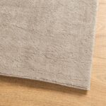 vidaXL Koberec HUARTE s krátkym vlakom umývateľný pieskový 120x120 cm – Obrázok 4