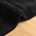 vidaXL Koberec HUARTE s krátkym vlakom umývateľný čierny 160x230 cm – Obrázok 6