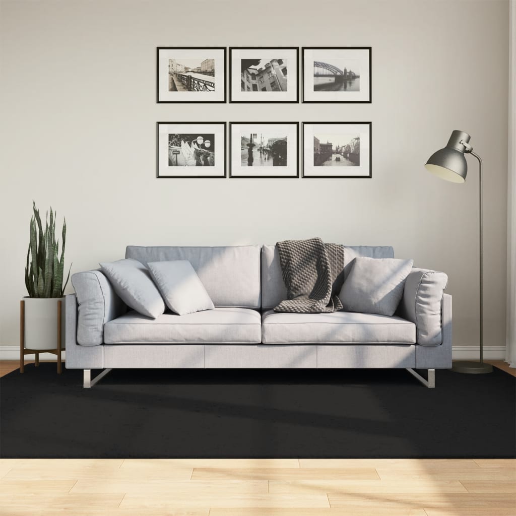 VXL8721012227187_m_en_hd_1.jpg vidaXL Koberec HUARTE s krátkym vlakom umývateľný čierny 160x230 cm – Obrázok 1