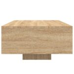 vidaXL konferenčný stolík s LED osvetlením dub sonoma 85x55x31 cm – Obrázok 6