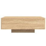 vidaXL konferenčný stolík s LED osvetlením dub sonoma 85x55x31 cm – Obrázok 7