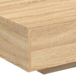 vidaXL konferenčný stolík s LED osvetlením dub sonoma 85x55x31 cm – Obrázok 9