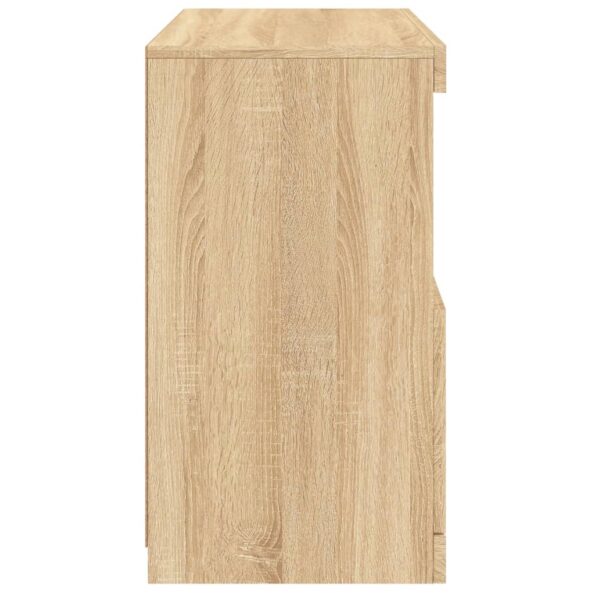 vidaXL Komoda s LED svetlami dub sonoma 60x37x67 cm – Obrázok 8