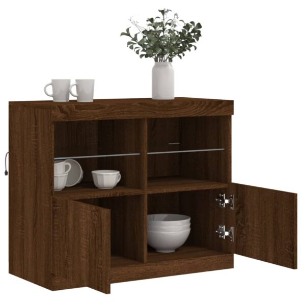 VXL8721012252486_g_en_hd_3.jpg vidaXL Komoda s LED svetlami hnedý dub 81x37x67 cm – Obrázok 5