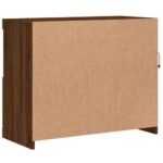 vidaXL Komoda s LED svetlami hnedý dub 81x37x67 cm – Obrázok 9