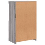 vidaXL Komoda s LED svetlami sivá sonoma 60,5x37x100 cm – Obrázok 9