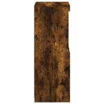 vidaXL Komoda s LED svetlami dymový dub 41x37x100 cm – Obrázok 8