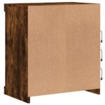 vidaXL Komoda s LED svetlami dymový dub 60,5x37x67 cm – Obrázok 8
