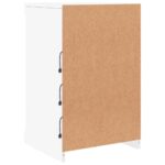 vidaXL Komoda s LED svetlami biela 41x37x67 cm – Obrázok 8