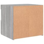 vidaXL Nočné stolíky s LED svetlami 2 ks sivý dub sonoma 50x40x45 cm – Obrázok 11