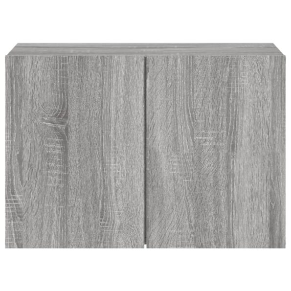 vidaXL TV skrinka nástenná sivý dub sonoma 60x30x41 cm – Obrázok 6